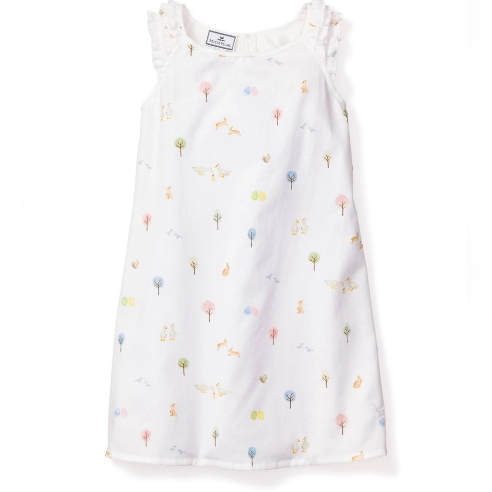 Petite Plume Easter Gardens nightgown